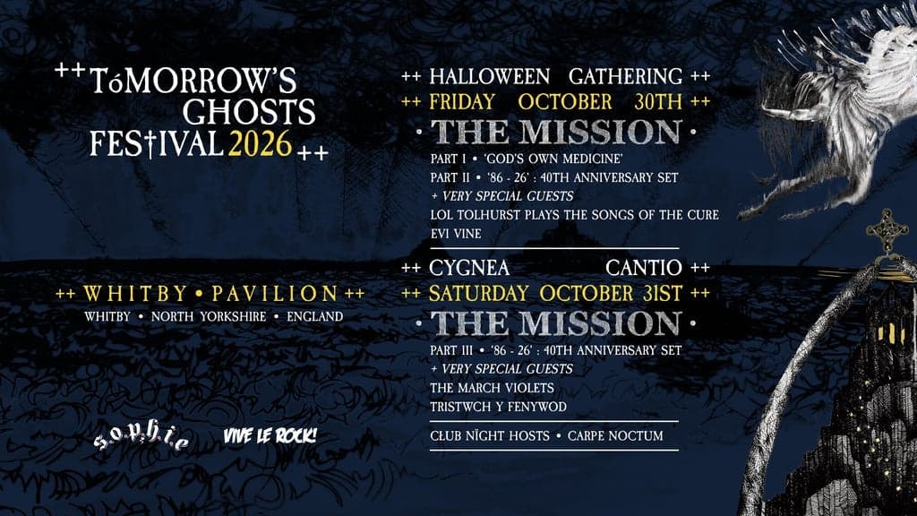 Tomorrows Ghosts Festival: 2026 Halloween Gathering - Saturday Ticket