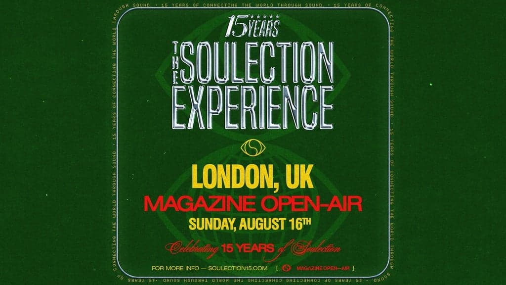 Soulection Experience: 15 Year Anniversary