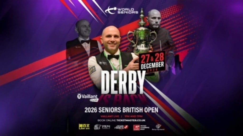 2026 Seniors British Open - Snooker Session 2